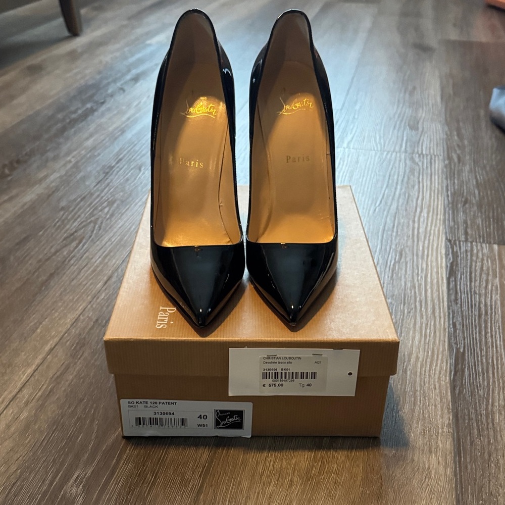 So Kate
120 mm Pumps - Patent calf leather - Black - Women